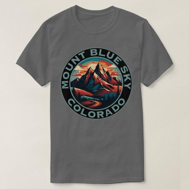 Camiseta Monte Blue Sky TShirt (Diseño del anverso)