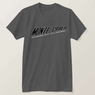 Camiseta Monte Carlo - obra clásica americana inclinada de