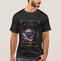 Monte Celestial Fuji Japón Pagoda Arte de Viaje