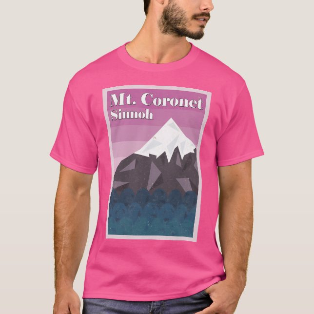 Camiseta Monte Coronet (textura gruesa) (Anverso)