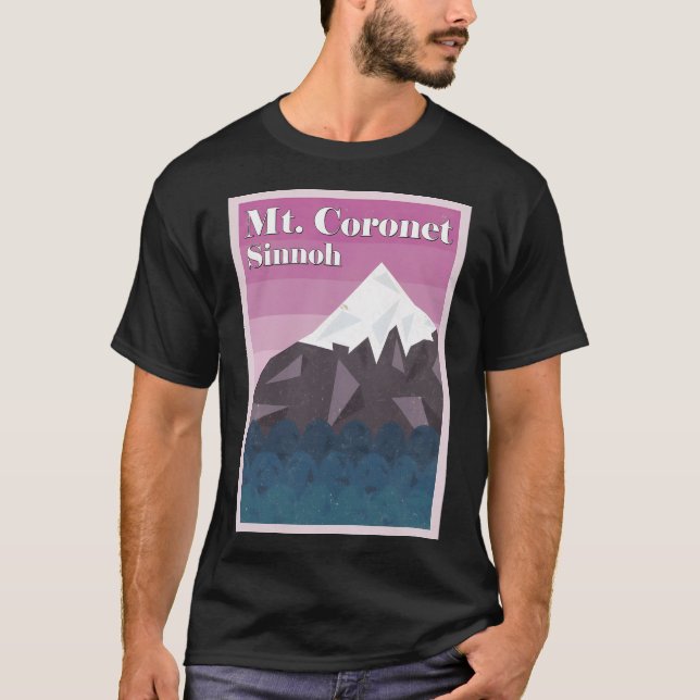 Camiseta Monte Coronet (textura gruesa) (Anverso)