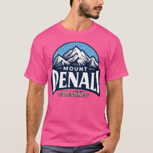 Camiseta Monte Denali Alaska Retro Vintage