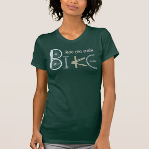 Camiseta Monte el ciclo del deporte de la cita de la bici