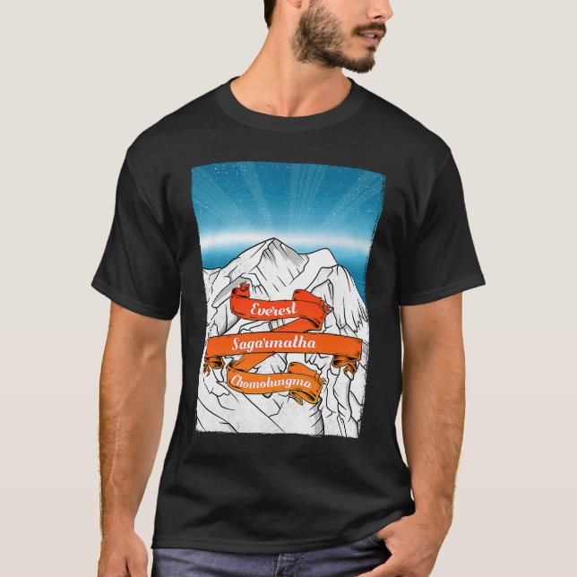 Camiseta Monte Everest (Anverso)