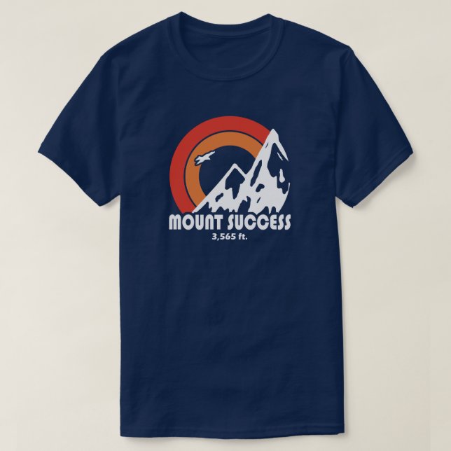 Camiseta Monte Éxito New Hampshire Sun Eagle (Diseño del anverso)