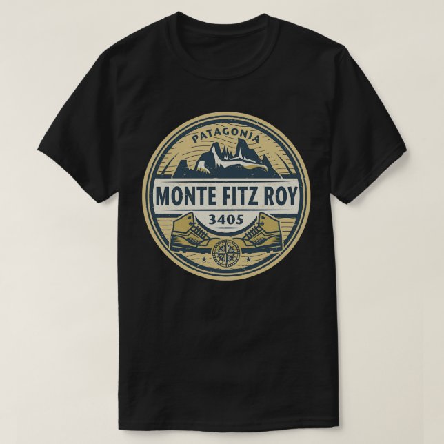 Camiseta Monte Fitz Roy Patagonia 1 (Diseño del anverso)