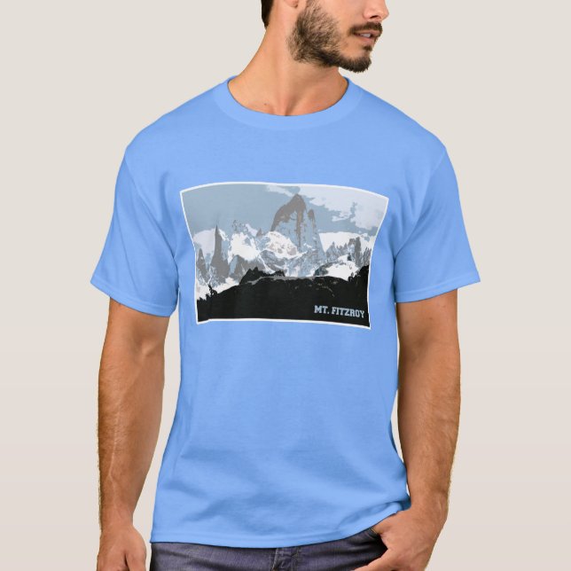 Camiseta Monte Fitzroy, Patagonia, Argentina (Anverso)