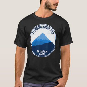 Camiseta Monte Fuji en escalada
