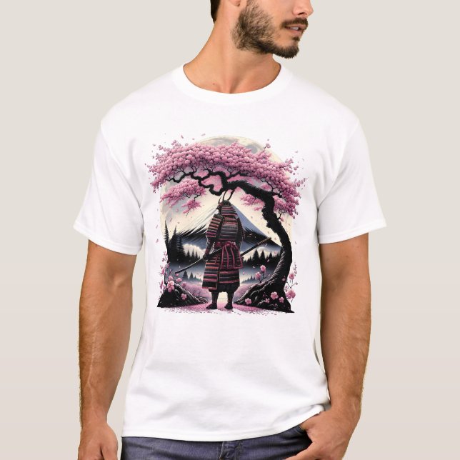 Camiseta Monte Fuji en Samurai (Anverso)