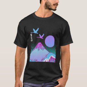 Camiseta Monte Fuji Fujisan Honshu Vapor estético japonés