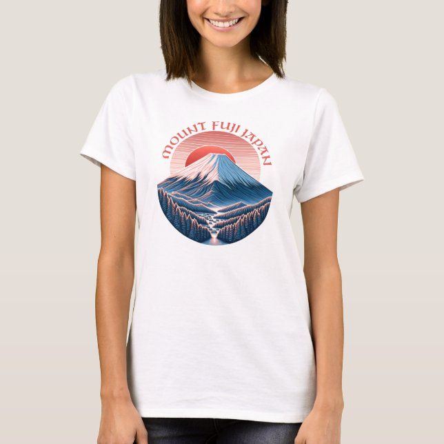 Camiseta Monte Fuji Japón (Anverso)
