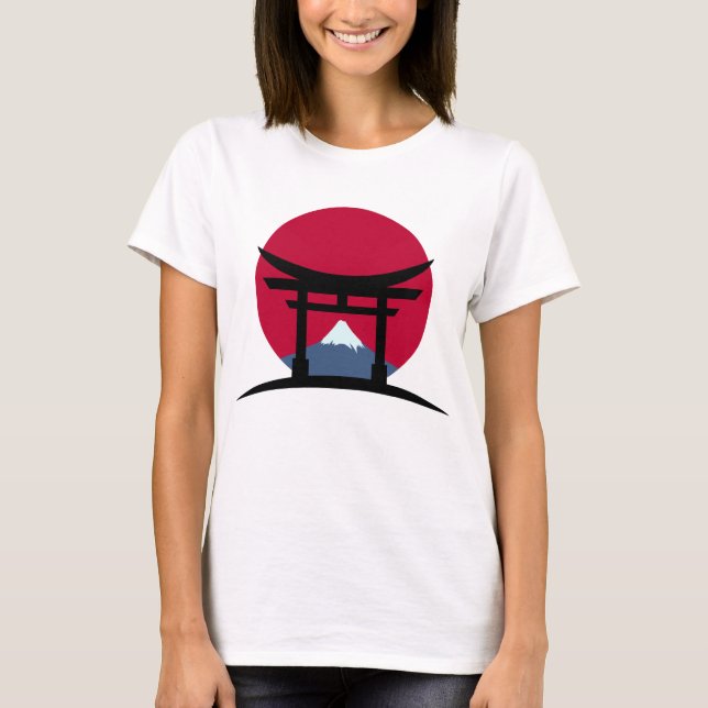 Camiseta Monte Fuji - Japón (Anverso)