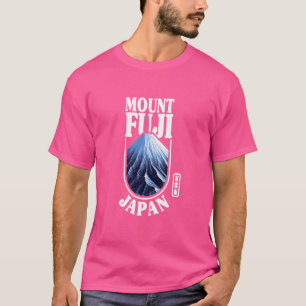 Camiseta Monte Fuji Japón Fuji San Fujisan japonés kanji S