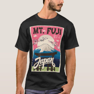 Camiseta Monte Fuji Japón Tokio Cultura japonesa grafismo d