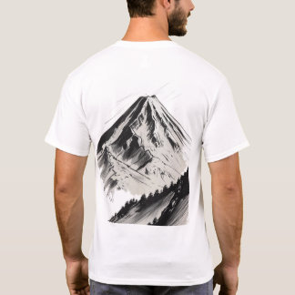 Camiseta Monte Fuji japonés