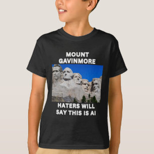 Camiseta Monte Gavinmore Divertido Gavin Newsom Trolling Tr