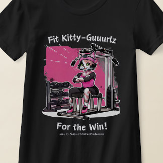 Camiseta Monte Gurl Kitty, Rosa,