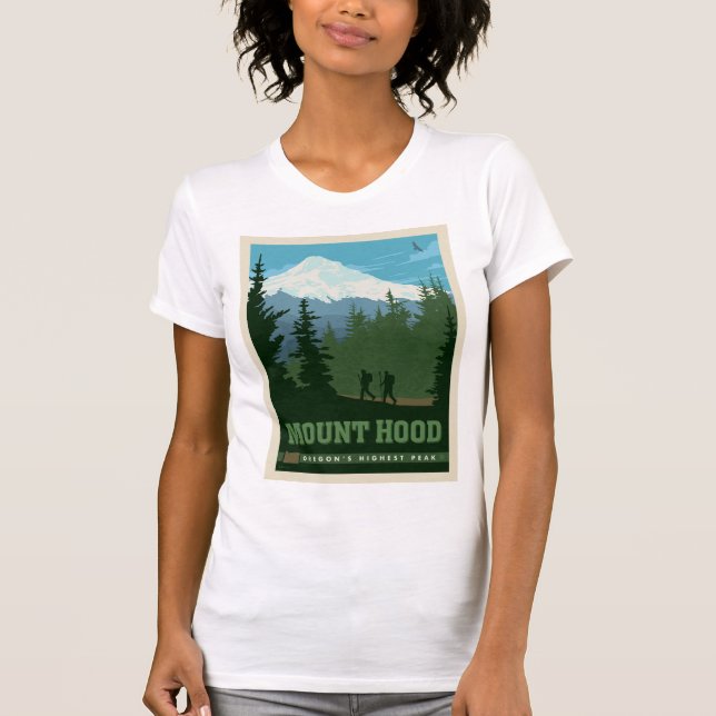 Camiseta Monte Hood | Oregon (Anverso)