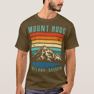 Camiseta Monte Hood Portland Oregon Sunset