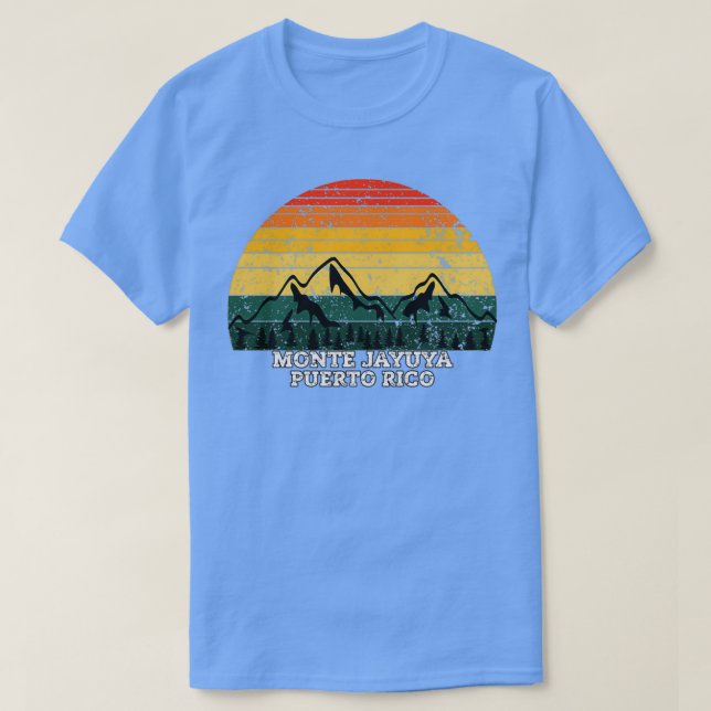 Camiseta Monte Jayuya Puerto Rico (Diseño del anverso)