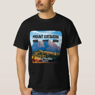 Camiseta Monte Katahdin en maine usa gran montaña