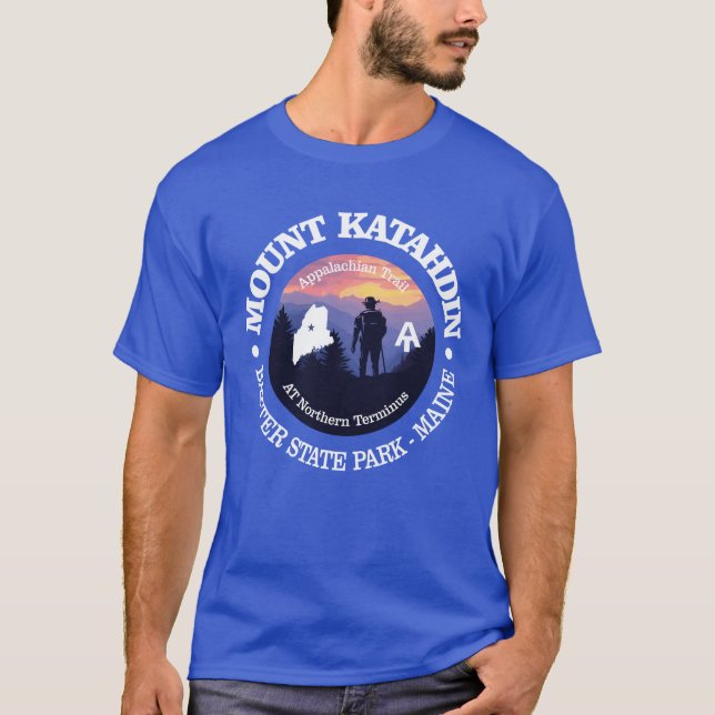 Camiseta Monte Katahdin (rd2) (Anverso)