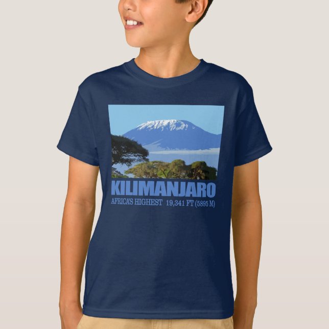 Camiseta Monte Kilimanjaro (Anverso)