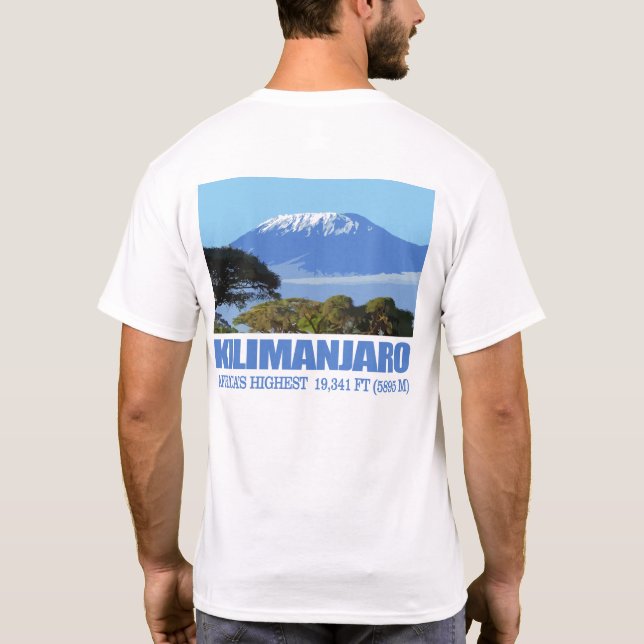 Camiseta Monte Kilimanjaro (Reverso)
