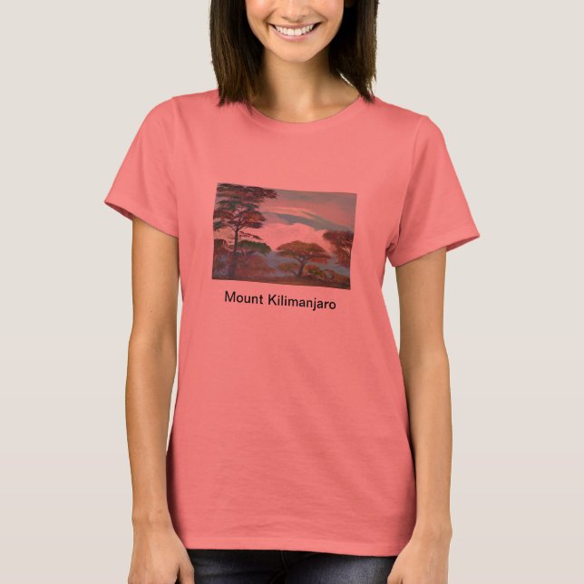 Camiseta Monte Kilimanjaro Shirt (Anverso)