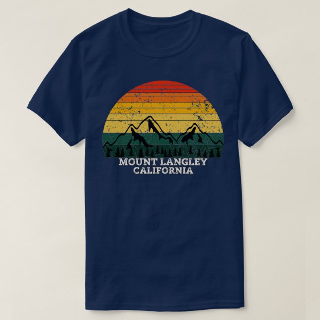 Camiseta Monte langley California 1 (Diseño del anverso)