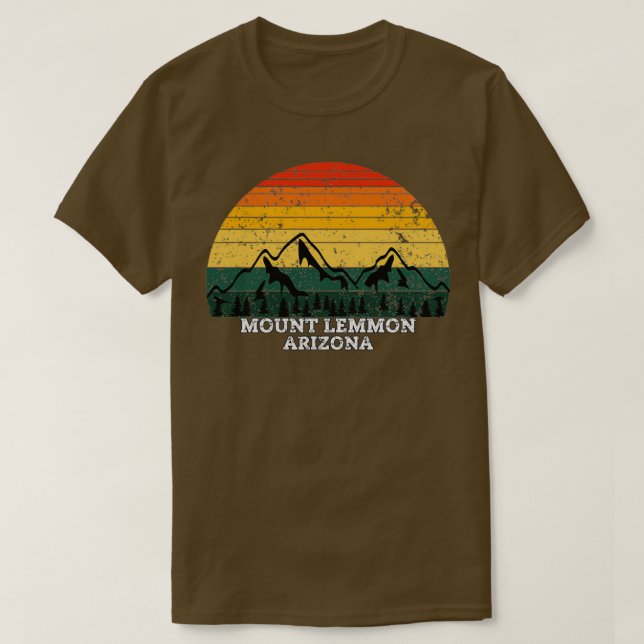 Camiseta Monte Lemmon Arizona (Diseño del anverso)