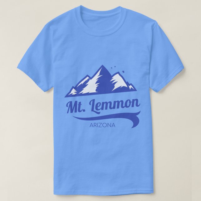 Camiseta Monte Lemmon, Arizona 1 (Diseño del anverso)