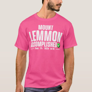 Camiseta Monte Lemmon Logrado Ciclismo Escala Arizona Ee.