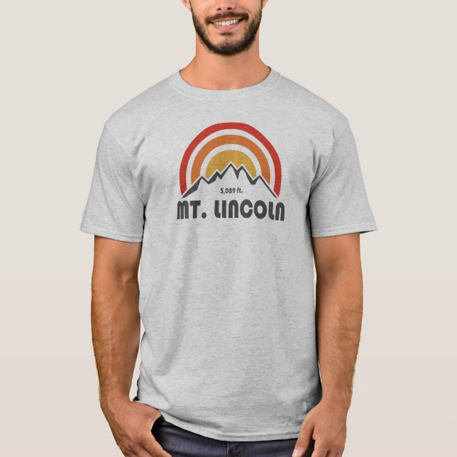 Camiseta Monte Lincoln New Hampshire (Anverso)