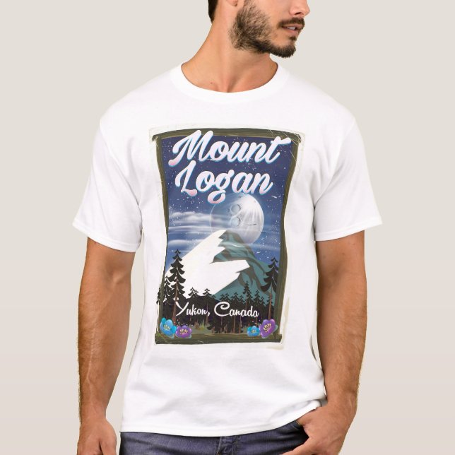 Camiseta Monte Logan , Yukón, Canadá (Anverso)