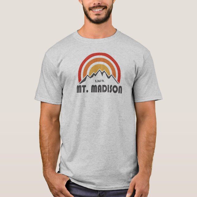 Camiseta Monte Madison New Hampshire (Anverso)