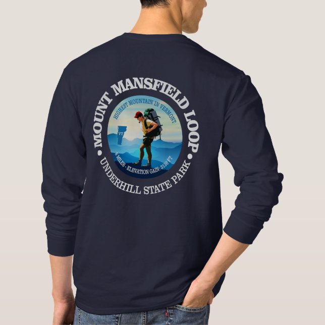 Camiseta Monte Mansfield Loop (C) (Reverso)