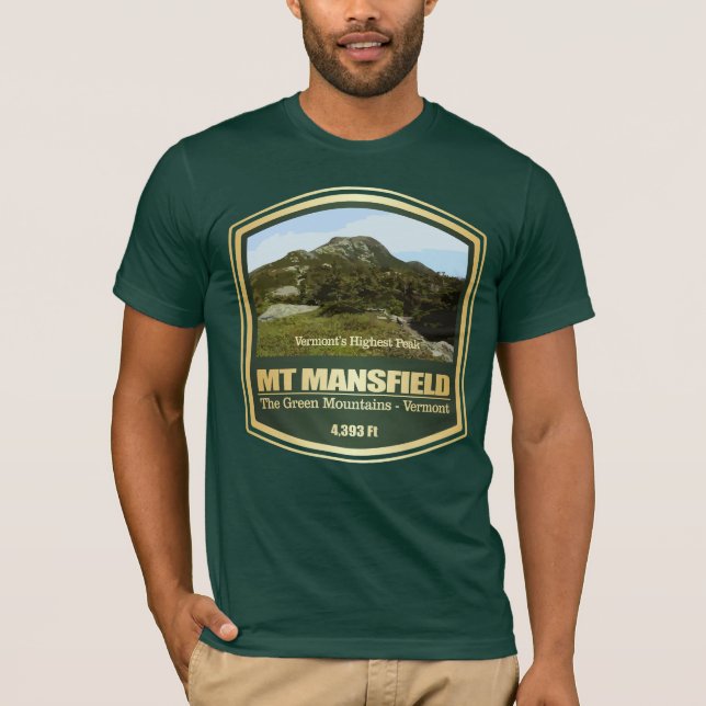 Camiseta Monte Mansfield (PF) (Anverso)