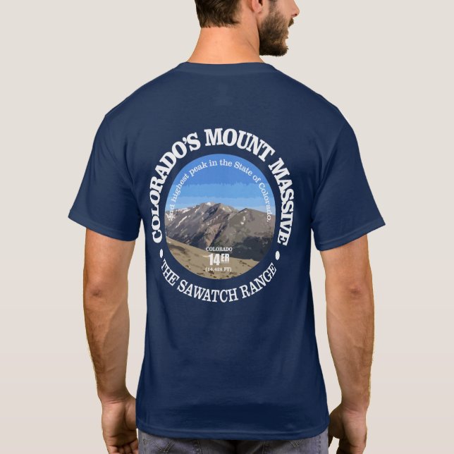 Camiseta Monte Massive (rd) (Reverso)