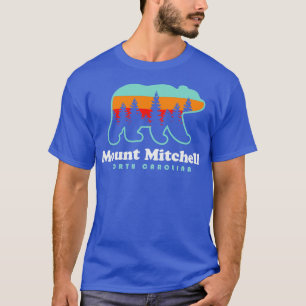 Camiseta Monte Mitchell Hike North olina Black Mountain Ran