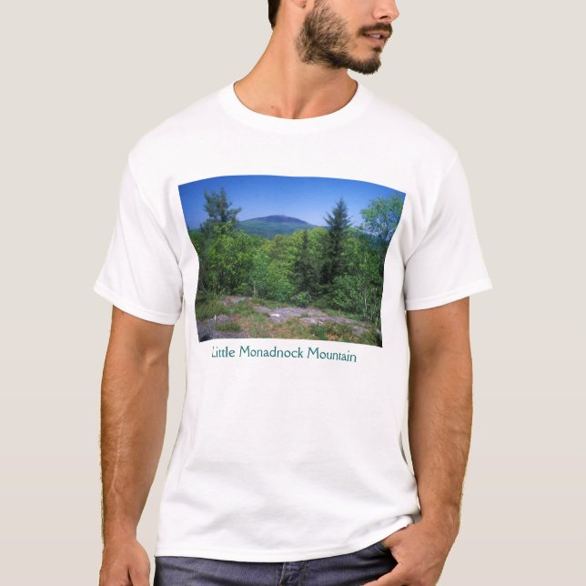 Camiseta Monte Monadnock de poca montaña de Monadnock,… (Anverso)