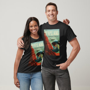 Camiseta Monte Olimpo de Marte Volcán más alto Sistema Sola