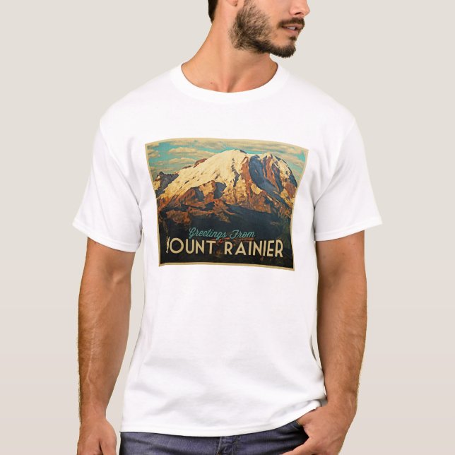 Camiseta Monte Rainier (Anverso)