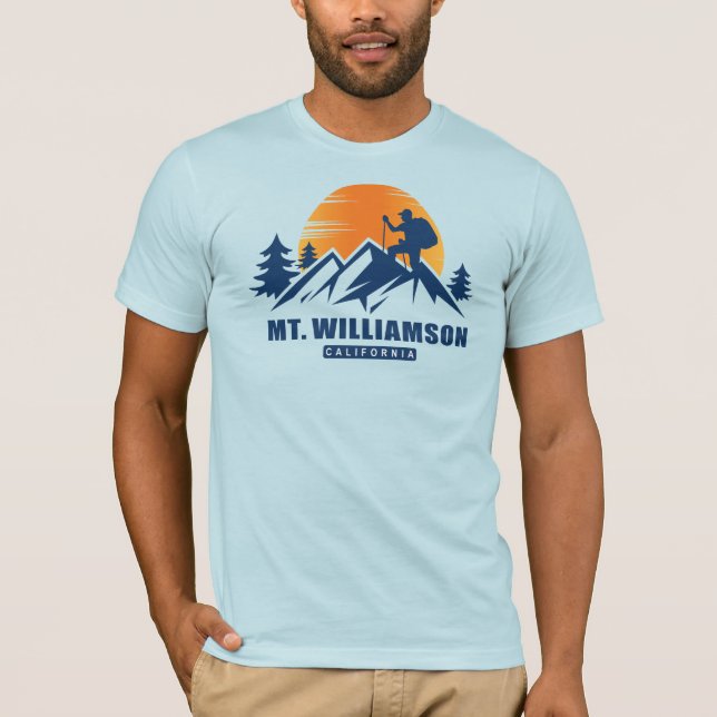 Camiseta Monte retro Williamson Hike T-Shirt (Anverso)