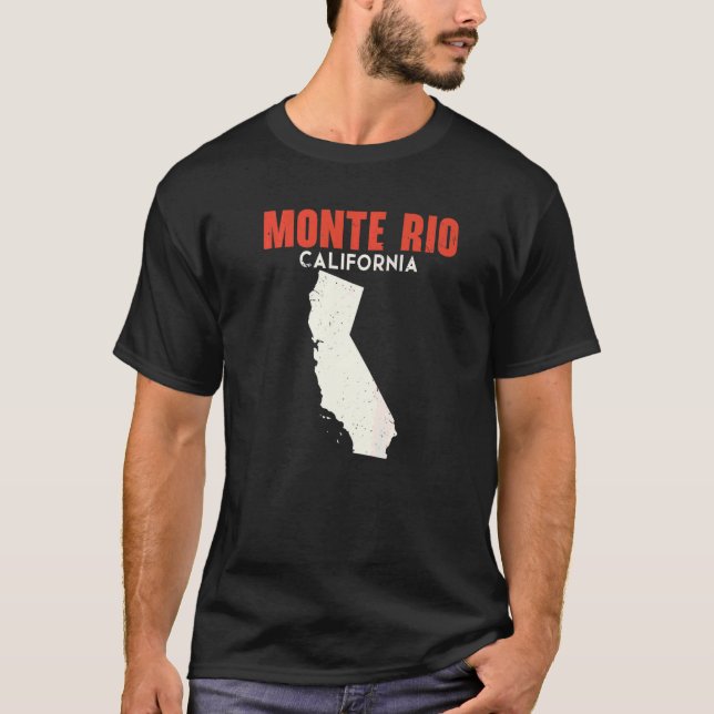 Camiseta Monte Rio California Estados Unidos Estados Unidos (Anverso)