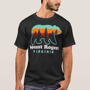 Camiseta Monte Rogers Virginia Senderismo Oso