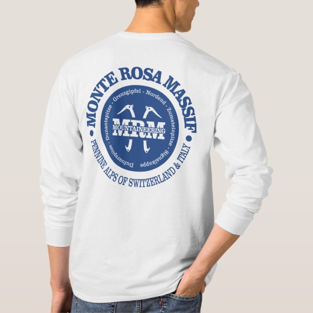 Camiseta Monte Rosa Massif (Reverso)