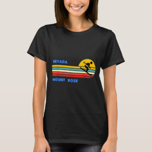 Camiseta Monte rose tahoe nevada esquí esquiador esquí retr