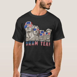 Camiseta Monte Rushmore 4 De Julio Funny Preside Patriótico