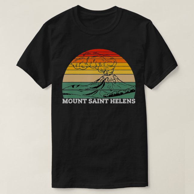 Camiseta Monte Saint Helens  (Diseño del anverso)